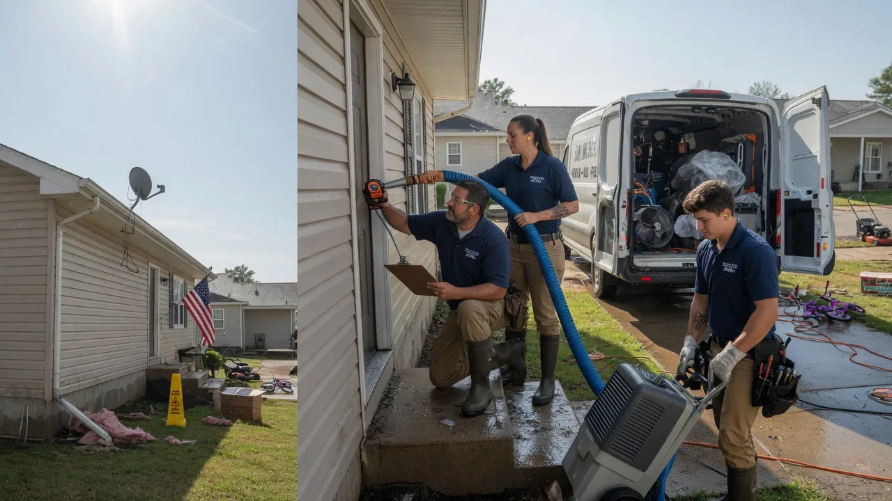 Ceiling Water Damage Restoration in Frederika, IA near me