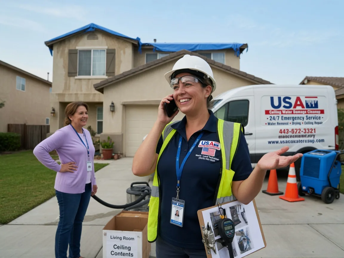Ceiling Water Damage Restoration Frederika, IA FAQs